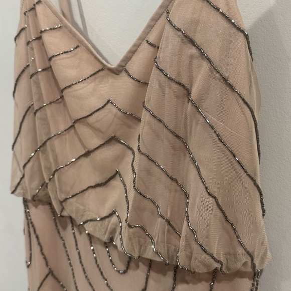 NWT Simply Liliana beaded/ embellished blouson dress ❤️ - Picture 6 of 10